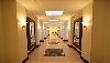 Hall in the hotel