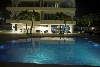 Pool at night